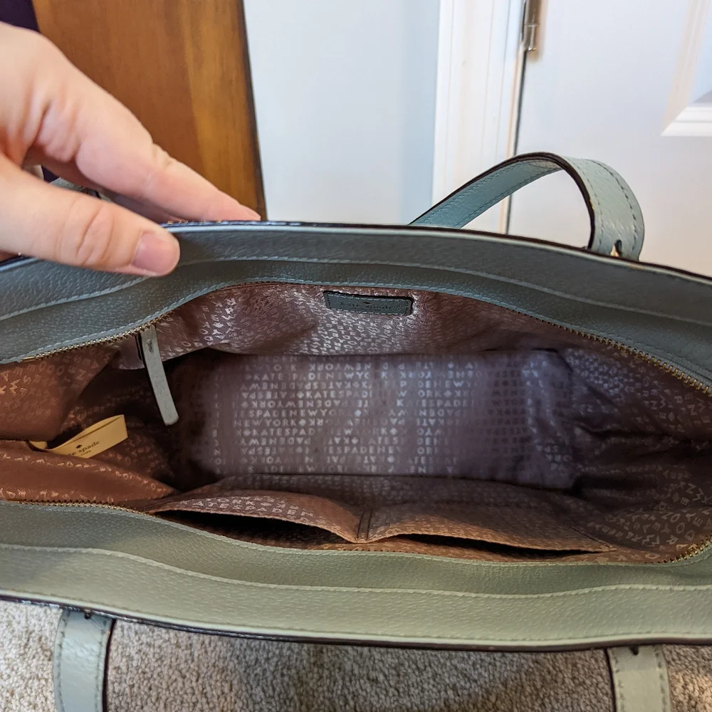 Light Blue Authentic Kate Spade Tote